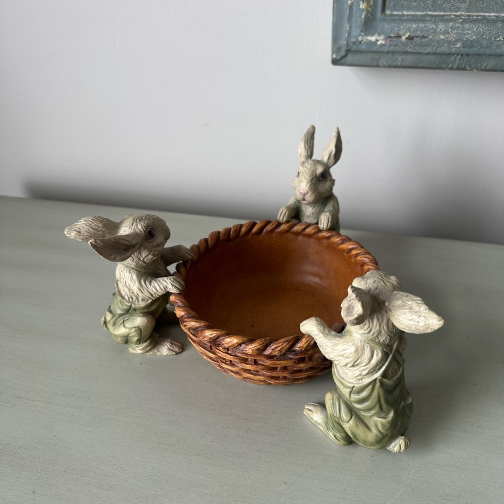 Chrisdon bunny rabbit bowl plantar